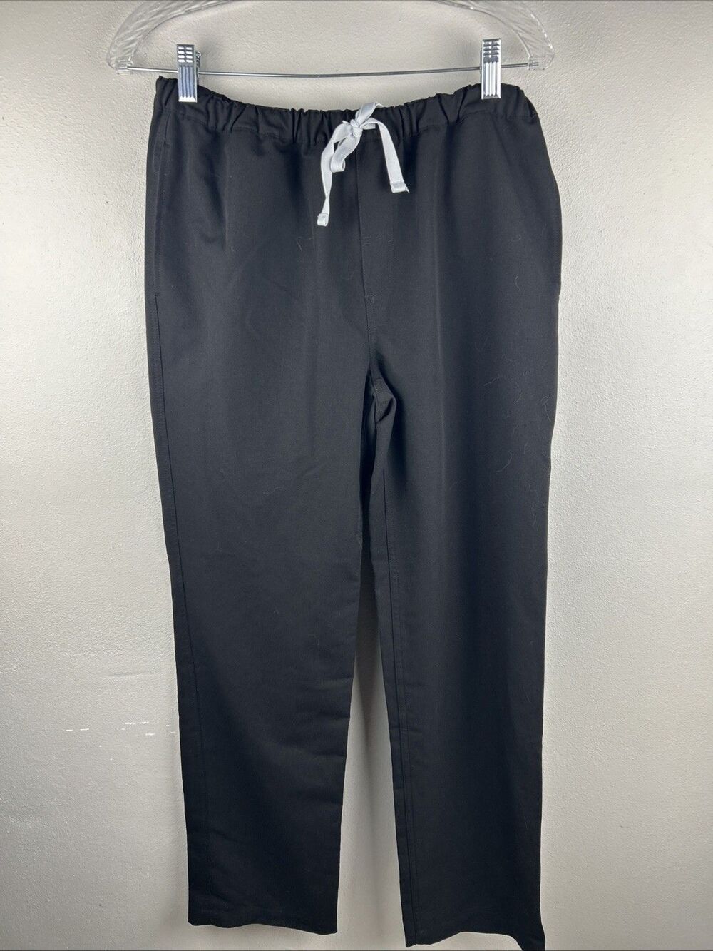 FIGS Pisco Basic Scrub Pants Men’s Size Small Black With Drawstring FM4500
